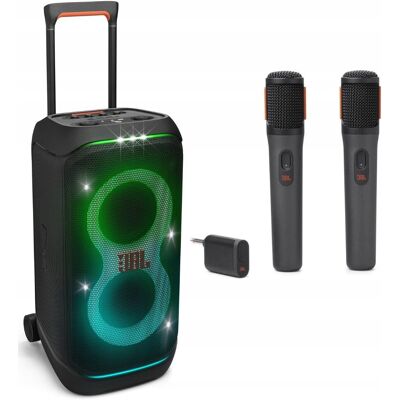Inny producent Głośnik Bluetooth przenośny imprezowy JBL PartyBox Stage 320 240W bateria 18h wejście mikrofonowe i gitarowe IPX4 efekty świetlne LED Inny producent Głośnik Bluetooth przenośny imprezowy JBL PartyBox Stage 320 240W bateria 18h wejście mikrofonowe i gitarowe IPX4 efekty świetlne LED