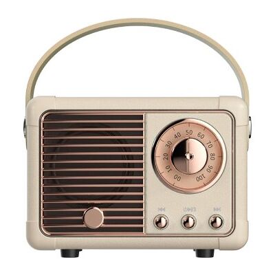 Inny producent GŁOŚNIK BLUETOOTH RADIO RETRO PREZENT BIAŁY Inny producent GŁOŚNIK BLUETOOTH RADIO RETRO PREZENT BIAŁY