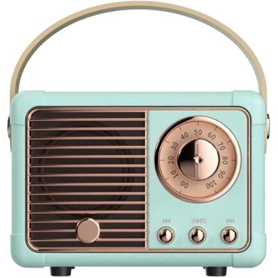 Inny producent GŁOŚNIK BLUETOOTH RADIO RETRO PREZENT NIEBIESKI Inny producent GŁOŚNIK BLUETOOTH RADIO RETRO PREZENT NIEBIESKI