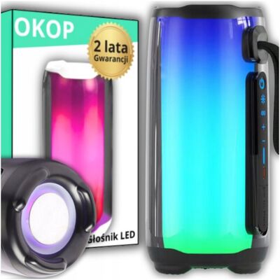 Inny producent Głośnik Bluetooth Tuba LED RGB Głośnik Bezprzewodowy Przenośny Mini Mały Inny producent Głośnik Bluetooth Tuba LED RGB Głośnik Bezprzewodowy Przenośny Mini Mały