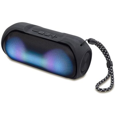 Inny producent Głośnik Bluetooth z podświetleniem Rio, czarny Inny producent Głośnik Bluetooth z podświetleniem Rio, czarny