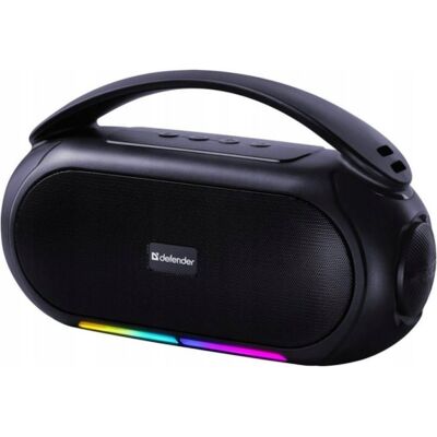 Głośnik Defender Beatbox 12 Bluetooth 12w Mp3/fm/sd/usb/led Czarny Głośnik Defender Beatbox 12 Bluetooth 12w Mp3/fm/sd/usb/led Czarny