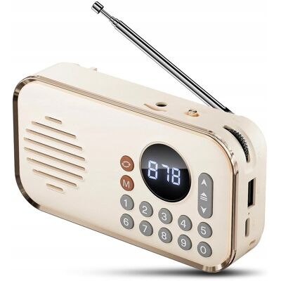 AMT GŁOŚNIK PRZENOŚNY BEZPRZEWODOWY BLUETOOTH RADIO FM USB AUX MP3 NA PREZENT AMT GŁOŚNIK PRZENOŚNY BEZPRZEWODOWY BLUETOOTH RADIO FM USB AUX MP3 NA PREZENT