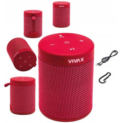 Głośnik przenośny bezprzewodowy LED Bluetooth Vivax BS-50 AUX USB Głośnik przenośny bezprzewodowy LED Bluetooth Vivax BS-50 AUX USB