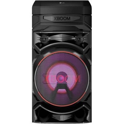 Głośnik przenośny LG XBOOM RNC5 czarny 300 W 2023 karaoke DJ oświetlenie Głośnik przenośny LG XBOOM RNC5 czarny 300 W 2023 karaoke DJ oświetlenie