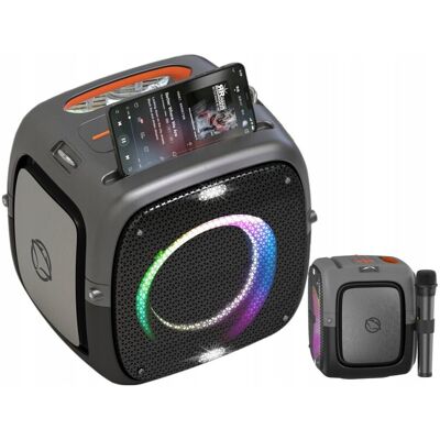 Inny producent Głośnik Przenośny Manta Ares Spk340 Bluetooth Z Mikrofonem Karaoke 100w Pas Inny producent Głośnik Przenośny Manta Ares Spk340 Bluetooth Z Mikrofonem Karaoke 100w Pas