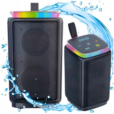 Inny producent Głośnik STEREO 360 STOPNI Bluetooth Z Radiem Przenośny Bezprzewodowy GŁOŚNY Inny producent Głośnik STEREO 360 STOPNI Bluetooth Z Radiem Przenośny Bezprzewodowy GŁOŚNY