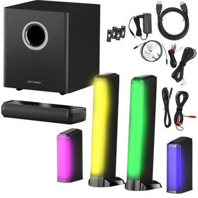 brak danych GŁOŚNIKI SOUNDBAR SUBWOOFER KINO DOMOWE 9.1 DOLBY ATMOS RGB HDMI BT 5.3 USB brak danych GŁOŚNIKI SOUNDBAR SUBWOOFER KINO DOMOWE 9.1 DOLBY ATMOS RGB HDMI BT 5.3 USB