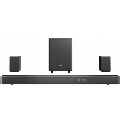 Hisense Ax5125h 5.1.2 Soundbar Z Bezprzewodowym Subwooferem 500w 2024 Nowy Hisense Ax5125h 5.1.2 Soundbar Z Bezprzewodowym Subwooferem 500w 2024 Nowy