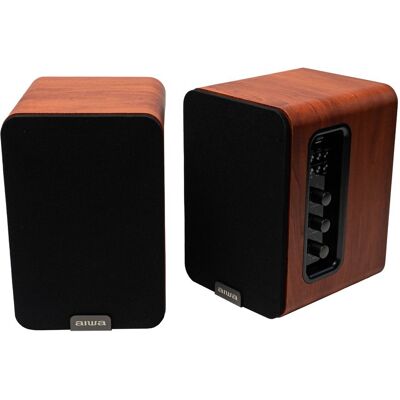 Kolumny Głosnikowe AIWA ASP-A200 2x25W HDMI ARC/BT/USB Brązowe Kolumny Głosnikowe AIWA ASP-A200 2x25W HDMI ARC/BT/USB Brązowe