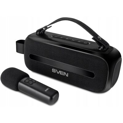Power audio SVEN PS-255 Mikrofon Karaoke Czarny Power audio SVEN PS-255 Mikrofon Karaoke Czarny