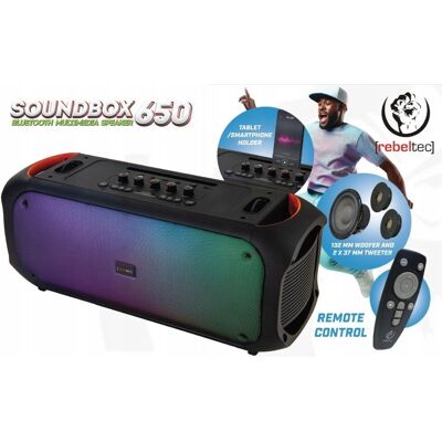 Rebeltec SoundBox 650 - Głośnik Bluetooth 80W RMS Rebeltec SoundBox 650 - Głośnik Bluetooth 80W RMS
