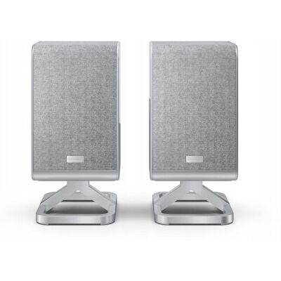Sharp Ht-Spr52021(Sl) Q Soundbar 2.0.2 Wireless Rear Surround Speakers, Sil Sharp Ht-Spr52021(Sl) Q Soundbar 2.0.2 Wireless Rear Surround Speakers, Sil
