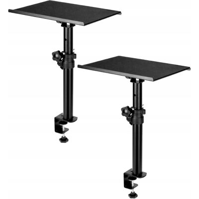 Inny producent STOJAK NA GŁOŚNIKI X2 PODPÓRKA NA GŁOŚNIK wysokość 35-59 cm, nośność 30 kg Inny producent STOJAK NA GŁOŚNIKI X2 PODPÓRKA NA GŁOŚNIK wysokość 35-59 cm, nośność 30 kg