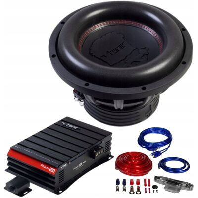 Inny producent SUBWOOFER GŁOŚNIK BASOWY VIBE BLACKDEATH12D2 30cm POWERBOX1500.1 Kable Inny producent SUBWOOFER GŁOŚNIK BASOWY VIBE BLACKDEATH12D2 30cm POWERBOX1500.1 Kable