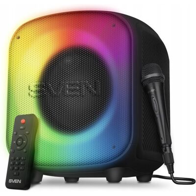 SVEN PTE LTD SVEN PS-555 głośnik bezprzewodowy przenośny 65W bluetooth karaoke mikrofon SVEN PTE LTD SVEN PS-555 głośnik bezprzewodowy przenośny 65W bluetooth karaoke mikrofon