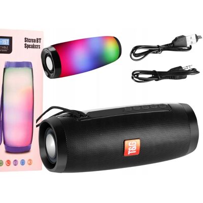 Inny producent Tg-157 Głośnik Bezprzewodowy Bluetooth Boombox Led Inny producent Tg-157 Głośnik Bezprzewodowy Bluetooth Boombox Led