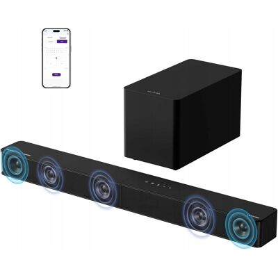 brak danych Ultimea Poseidon M60 Soundbar 5.1 Dolby Atmos 340W Subwoofer Bluetooth 5.4 brak danych Ultimea Poseidon M60 Soundbar 5.1 Dolby Atmos 340W Subwoofer Bluetooth 5.4