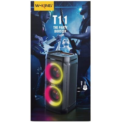 Inny producent W-KING 100W Głośnik Bluetooth V5.3, IPX6 Bluetooth Inny producent W-KING 100W Głośnik Bluetooth V5.3, IPX6 Bluetooth