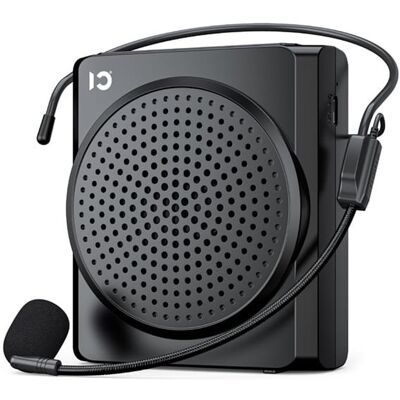 SHIDU Wzmacniacz głosu, głośnik przenośny z mikrofonem, bluetooth 5.4 - SD-S617B SHIDU Wzmacniacz głosu, głośnik przenośny z mikrofonem, bluetooth 5.4 - SD-S617B