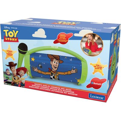 Lexibook Głośnik Bluetooth Z Mikrofonem Toy Story - Efekty Świetlne, Karaoke Btp585tsz Lexibook Głośnik Bluetooth Z Mikrofonem Toy Story - Efekty Świetlne, Karaoke Btp585tsz
