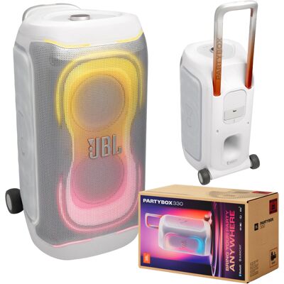 Inny producent Głośnik Imprezowy Jbl Partybox 330 Biały Bluetooth 6.0 Power Audio 280w Rms Bateria Do 18h Karaoke 2 Mikrofony Efekty Świetlne Led Ipx4 Inny producent Głośnik Imprezowy Jbl Partybox 330 Biały Bluetooth 6.0 Power Audio 280w Rms Bateria Do 18h Karaoke 2 Mikrofony Efekty Świetlne Led Ipx4