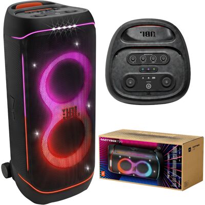 Inny producent Głośnik Imprezowy Jbl Partybox 720 Bluetooth Power Audio 800w Rms Karaoke 2 Mikrofony Wejście Gitarowe Efekty Świetlne Led Ipx4 Czarny Inny producent Głośnik Imprezowy Jbl Partybox 720 Bluetooth Power Audio 800w Rms Karaoke 2 Mikrofony Wejście Gitarowe Efekty Świetlne Led Ipx4 Czarny