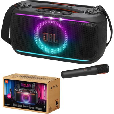 Inny producent Głośnik Imprezowy Jbl Partybox On-The-Go 2 Bluetooth 100w Rms Z Mikrofonem Bezprzewodowym Bateria Do 15h Pasek Na Ramię Ipx4 Czarny Inny producent Głośnik Imprezowy Jbl Partybox On-The-Go 2 Bluetooth 100w Rms Z Mikrofonem Bezprzewodowym Bateria Do 15h Pasek Na Ramię Ipx4 Czarny