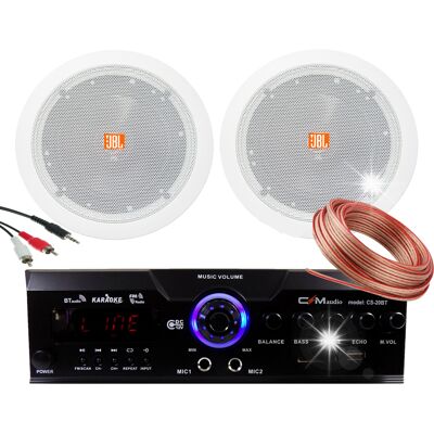 Inny producent GŁOŚNIKI SUFITOWE JBL WZMACNIACZ BLUETOOTH USB Inny producent GŁOŚNIKI SUFITOWE JBL WZMACNIACZ BLUETOOTH USB