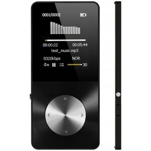 RAVO Odtwarzacz MP4 T1 32GB głośnik microSD MP3 czarny RAVO Odtwarzacz MP4 T1 32GB głośnik microSD MP3 czarny