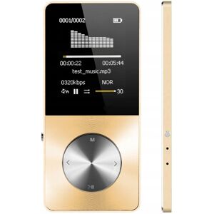 Inny producent Odtwarzacz MP4 T1 8GB głośnik microSD MP3 złoty Inny producent Odtwarzacz MP4 T1 8GB głośnik microSD MP3 złoty