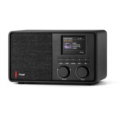 Pinell Supersound 201 - Czarny DAB+ Radio z Bluetooth Pinell Supersound 201 - Czarny DAB+ Radio z Bluetooth