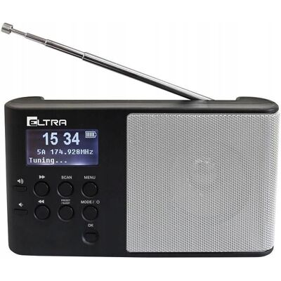 ELTA ELTRA Radio ULA DAB+ Srebro - Radio ELTA ELTRA Radio ULA DAB+ Srebro - Radio