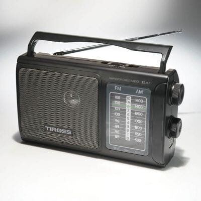 Tiross TS-457 Przenośne Radio - FM AM Radio Tiross TS-457 Przenośne Radio - FM AM Radio