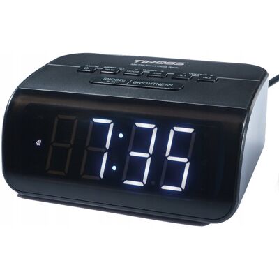 Inny producent Radiobudzik Budzik Z Radiem Alarmem Led Radio Am/fm 490 Inny producent Radiobudzik Budzik Z Radiem Alarmem Led Radio Am/fm 490