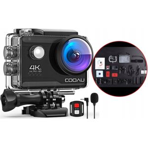 KAMERA SPORTOWA 4K UHD WIFI EIS WODOODPORNA 40M CZARNA AKCESORIA KAMERA SPORTOWA 4K UHD WIFI EIS WODOODPORNA 40M CZARNA AKCESORIA