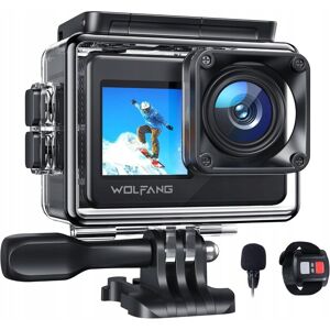 Kamera sportowa 4K Wodoodporna 20 MP WiFi WOLFANG GA120 + Akcesoria Kamera sportowa 4K Wodoodporna 20 MP WiFi WOLFANG GA120 + Akcesoria