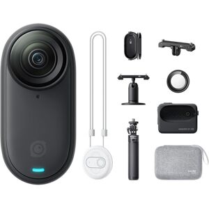 Zestaw podróżny Insta360 GO 3S Kamera sportowa 128GB4K wodoodporna czarna Zestaw podróżny Insta360 GO 3S Kamera sportowa 128GB4K wodoodporna czarna