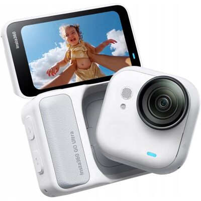 Kamera sportowa INSTA360 Go Ultra Biały, filmy 4K 60FPS, Wi-Fi, Bluetoot Kamera sportowa INSTA360 Go Ultra Biały, filmy 4K 60FPS, Wi-Fi, Bluetoot