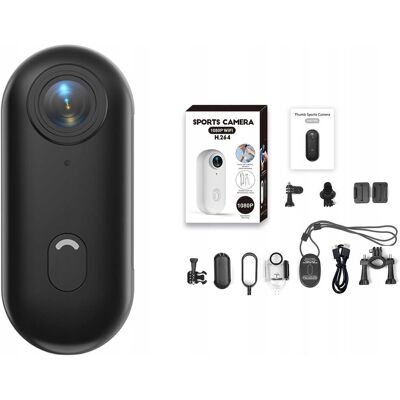 RevoltTech Mini Kamera Sportowa HD 4K Wodoodporna Kąt 140° WiFi Adaptery Akcesoria RevoltTech Mini Kamera Sportowa HD 4K Wodoodporna Kąt 140° WiFi Adaptery Akcesoria
