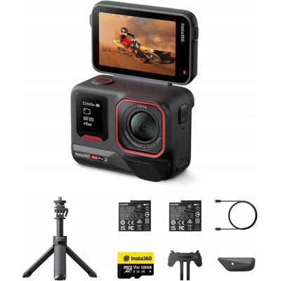 Inny producent Insta360 Ace Pro 2 Kamera Sportowa 8k Leica Dual-Ai Sensor 1/1.3' Zestaw Inny producent Insta360 Ace Pro 2 Kamera Sportowa 8k Leica Dual-Ai Sensor 1/1.3' Zestaw