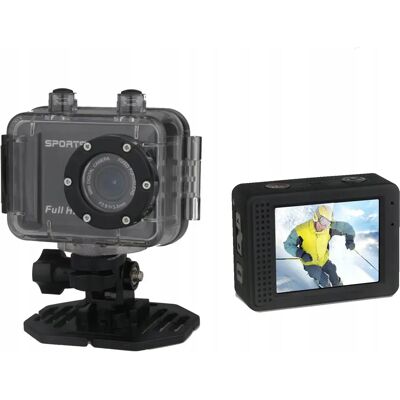 Kamera Sportowa Denver Act-5001 Full Hd 12mp Wbudowany Akumulator Czarna Kamera Sportowa Denver Act-5001 Full Hd 12mp Wbudowany Akumulator Czarna