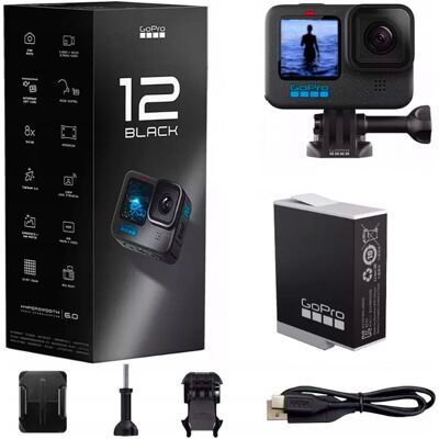 Inny producent Kamera Sportowa Gopro Hero12 Czarna 4k Uhd Inny producent Kamera Sportowa Gopro Hero12 Czarna 4k Uhd