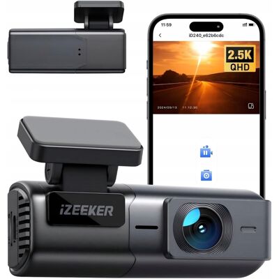 Inny producent Kamerka IZEEKER KAMERA SAMOCHODOWA ID240 2,5K WIFI Wideorejestrator Inny producent Kamerka IZEEKER KAMERA SAMOCHODOWA ID240 2,5K WIFI Wideorejestrator