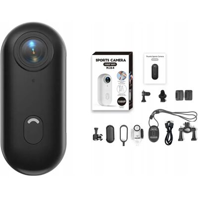 RevoltTech Mini Kamera Sportowa Hd 4k Wodoodporna Kąt 140° Wifi Adaptery Akcesoria RevoltTech Mini Kamera Sportowa Hd 4k Wodoodporna Kąt 140° Wifi Adaptery Akcesoria