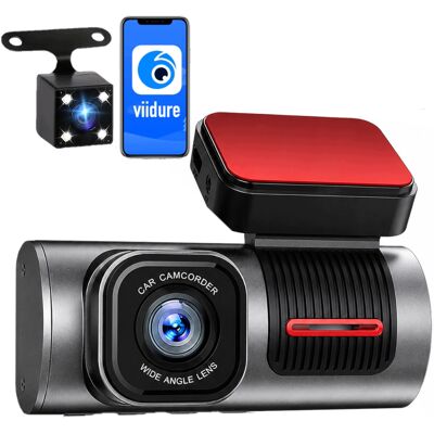Inny producent Wideorejestrator jazdy kamera samochodowa FHD Dual DashCam GPS WiFi cofania Inny producent Wideorejestrator jazdy kamera samochodowa FHD Dual DashCam GPS WiFi cofania