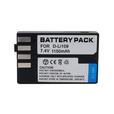 Bateria Pentax DLi109 KR K2 1050mAh Bateria Pentax DLi109 KR K2 1050mAh