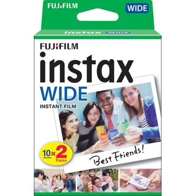 Instax-FUJIFILM, film ColorFilm Instax WIDE REG.Gl ossy (10/PK) wklad 2 pac Instax-FUJIFILM, film ColorFilm Instax WIDE REG.Gl ossy (10/PK) wklad 2 pac