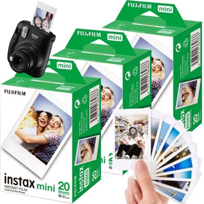 INSTAX MINI GLOSSY 11 8 9 12 WKŁADY FUJIFILM 60 SZT DO APARATU INSTAX MINI GLOSSY 11 8 9 12 WKŁADY FUJIFILM 60 SZT DO APARATU