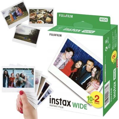 WKŁADY INSTAX WIDE 300 210 FUJIFILM 20 SZTUK DO APARATU WKŁADY INSTAX WIDE 300 210 FUJIFILM 20 SZTUK DO APARATU
